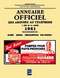 ANNUAIRE OFFICIEL DES ABONNES DES RESEAUX TELEPHONIQUES