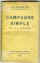 CAMPAGNE SIMPLE