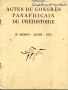 CONTRIBUTION À L'ÉTUDE DU PALÉOLITHIQUE DE MAURITANIE