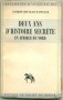 DEUX ANS D’HISTOIRE SECRETE EN AFRIQUE DU NORD