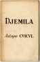 DJEMILA  ANTIQUE CVICVL