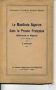 LE MANIFESTE ALGÉRIEN DANS LA PRESSE FRANCAISE