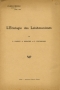 L'Etiologie des Leishmanioses