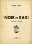 NOIR ET KAKI