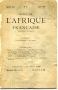 REVUE DE L'AFRIQUE FRANCAISE N° 21,    Janvier 1887