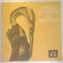 Revue : L' AFRIQUE LITTERAIRE ET ARTISTIQUE , n° 41