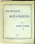 TRAVAUX BOTANIQUES