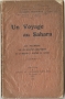 UN VOYAGE AU SAHARA, Note préliminaire